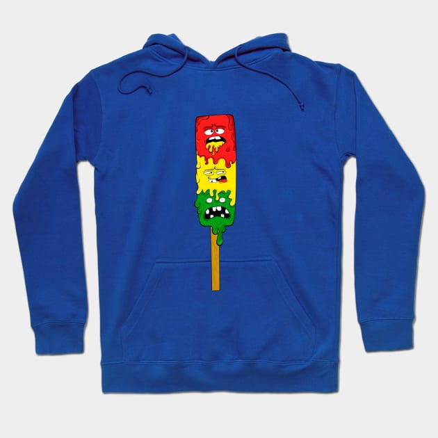 Colorful popsicle ice cream Hoodie by MariRiUA